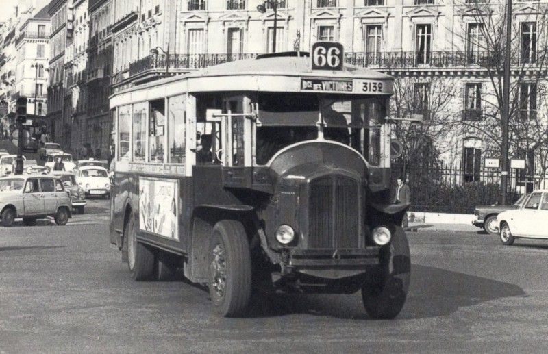 Bus Renault TN4 RATP 1950