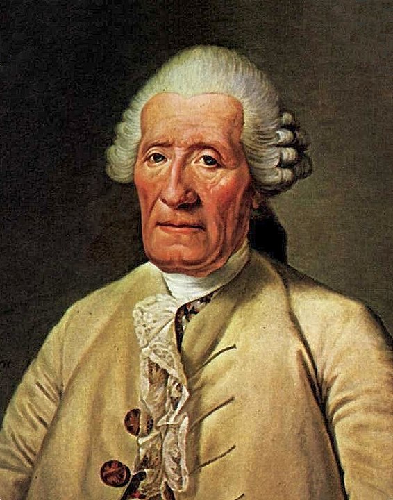Jacques de Vaucanson, inventeur du métier à tisser à chaînes mécaniques, portrait 1784