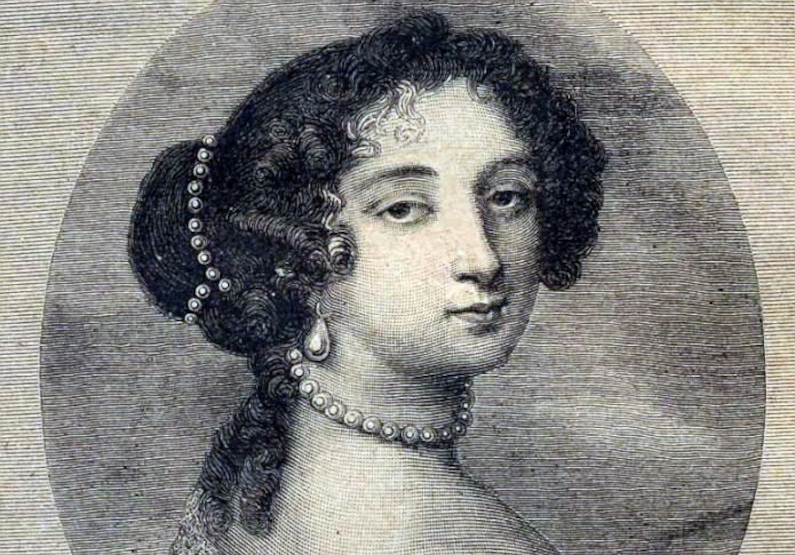 Gravure d'après portrait, Mme de Maintenon en 1685