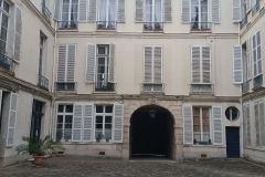cour hôtel Jassaud Camille Claudel
